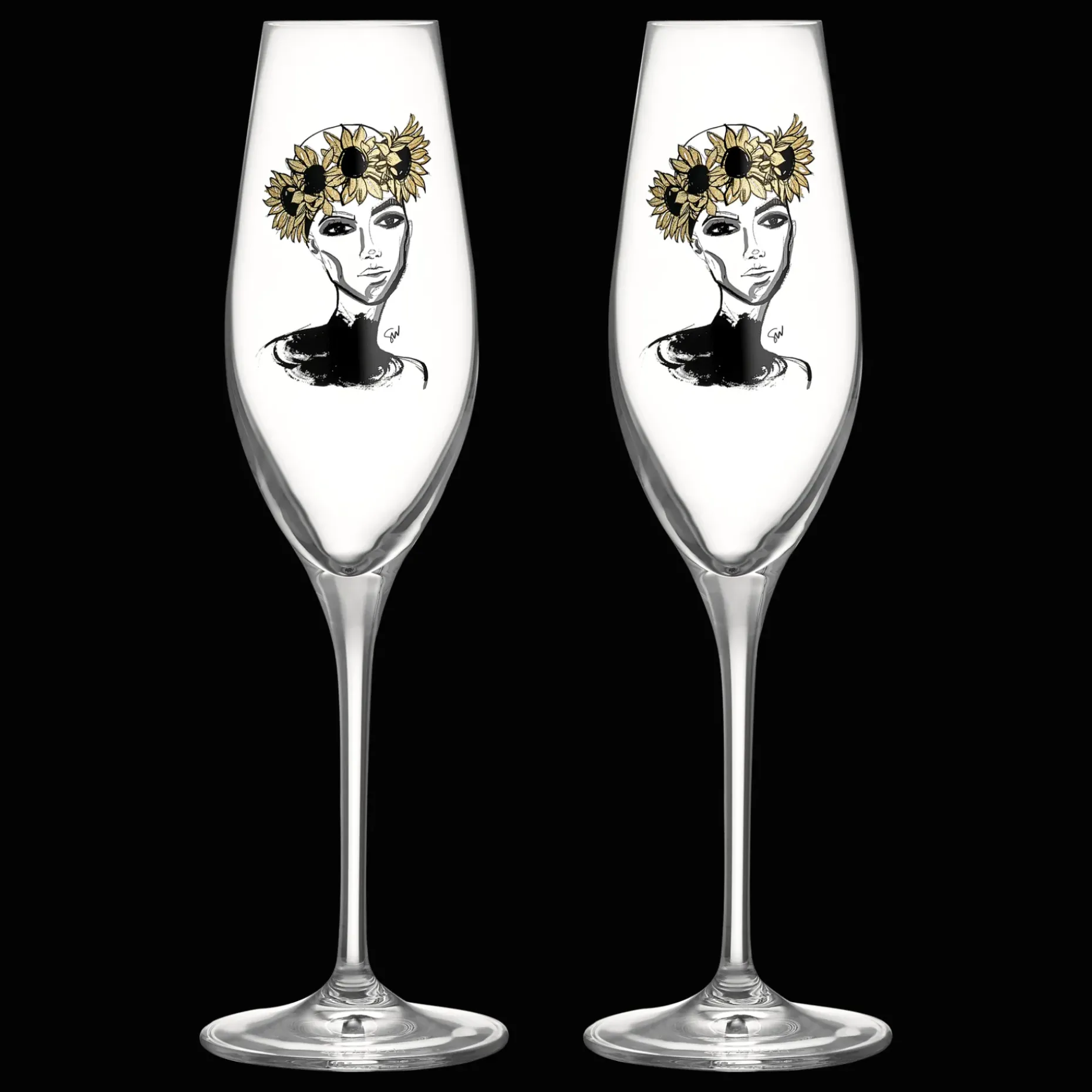 All About You Champagneglass 24 Cl 2-Stk.