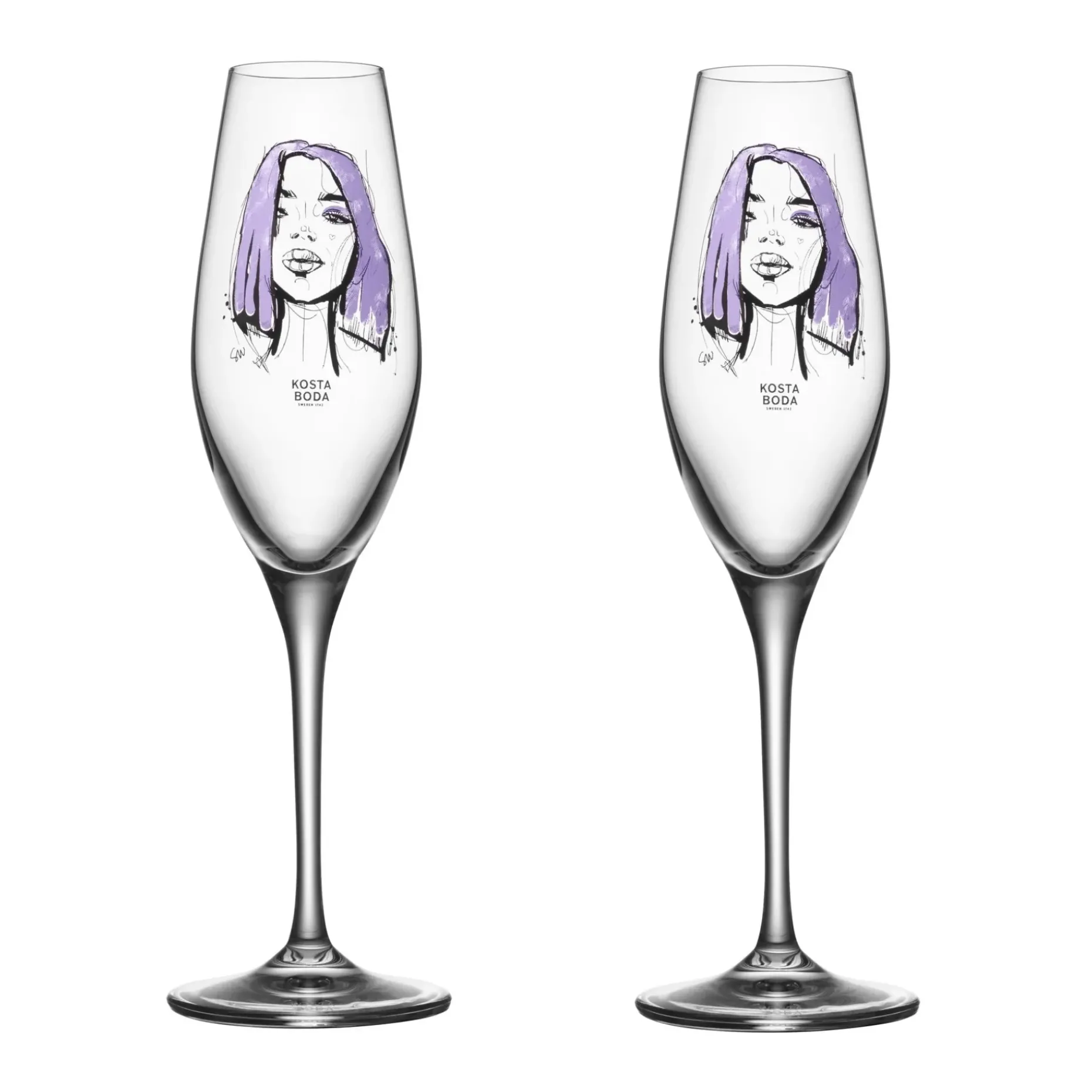 All About You Champagneglass 24 Cl 2-Stk.