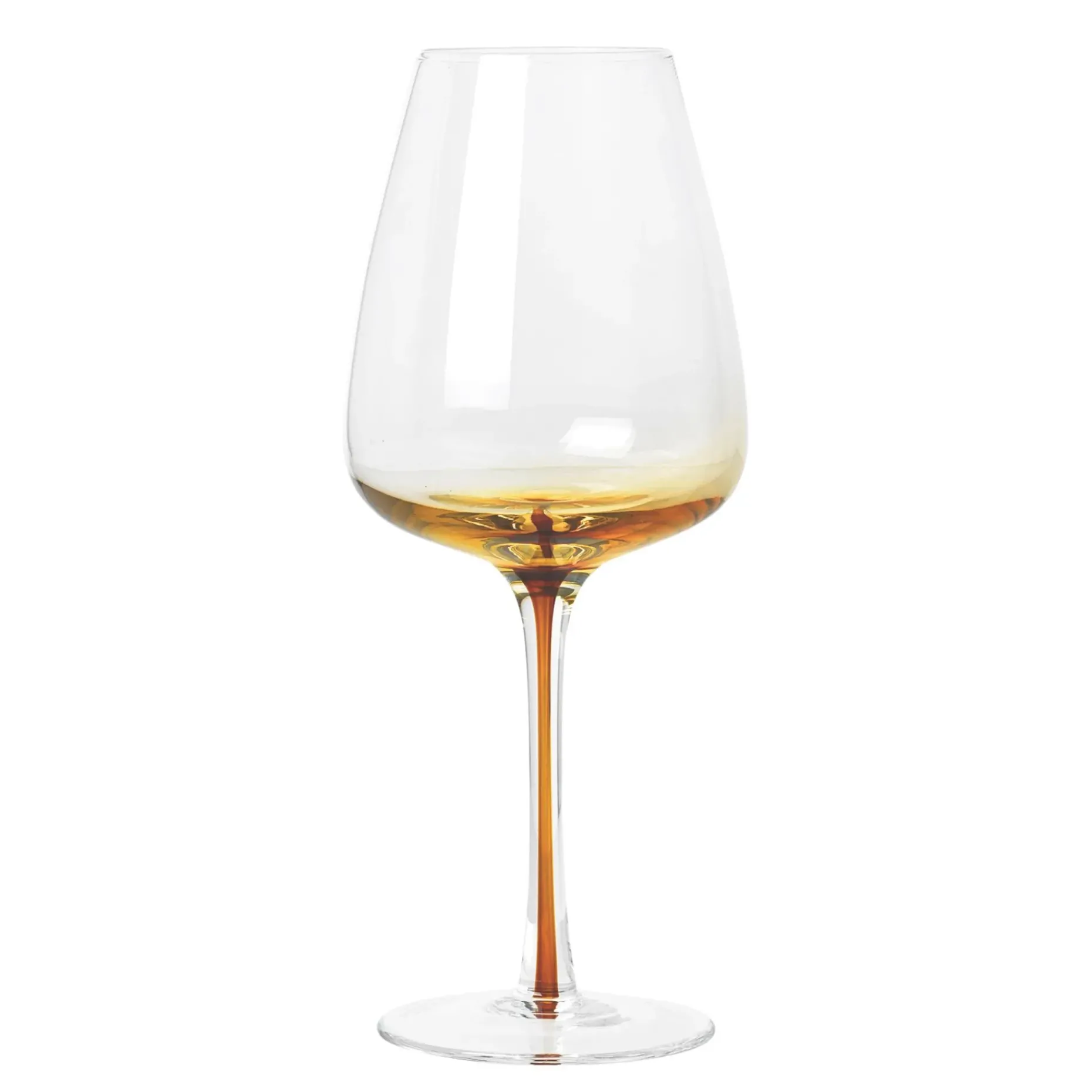 Amber Hvitvinsglass