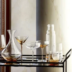 Amber Hvitvinsglass