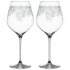Arabesque Burgundy Rodvinsglass 84 Cl 2-Pakning