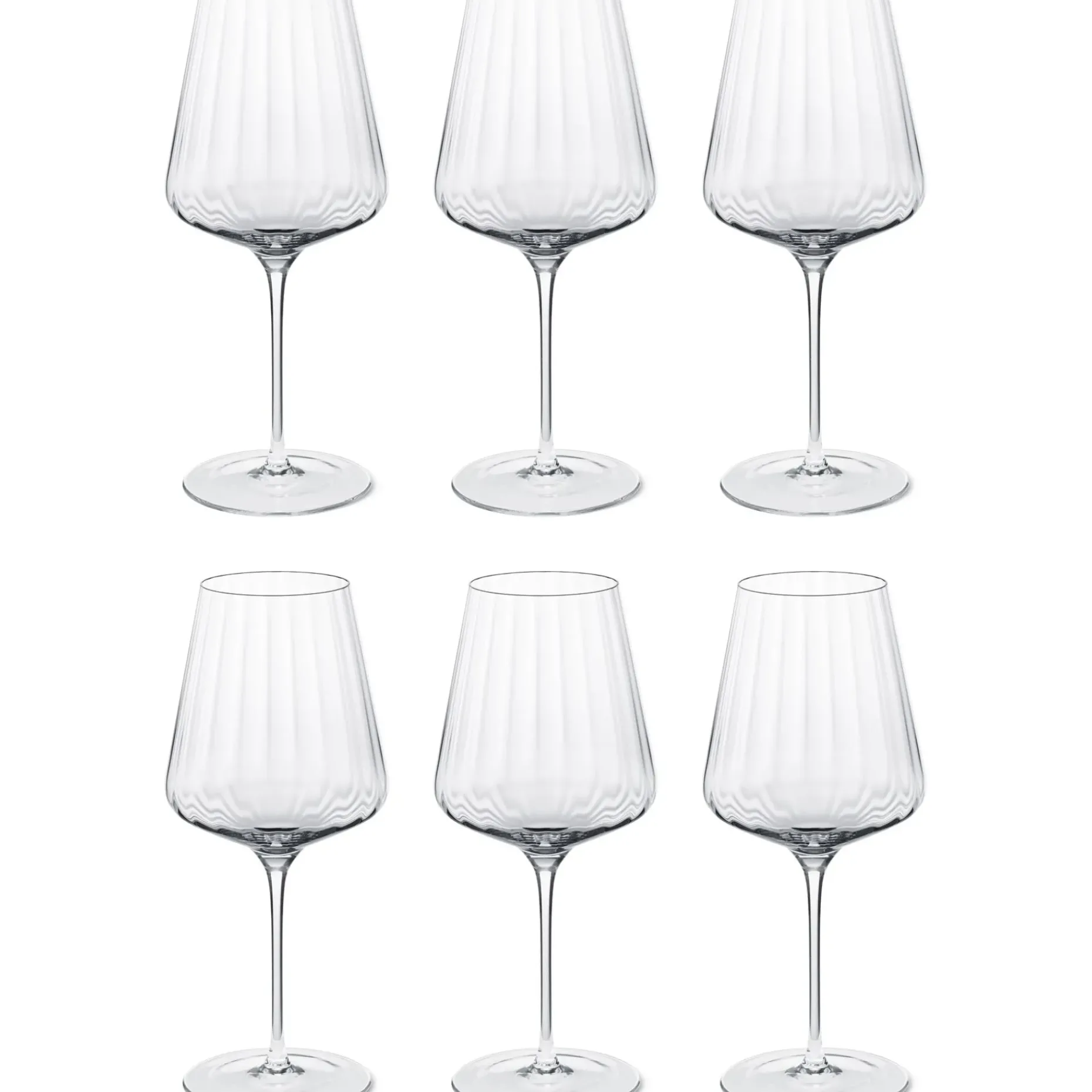 Bernadotte Rodvinsglass 6-Stk.