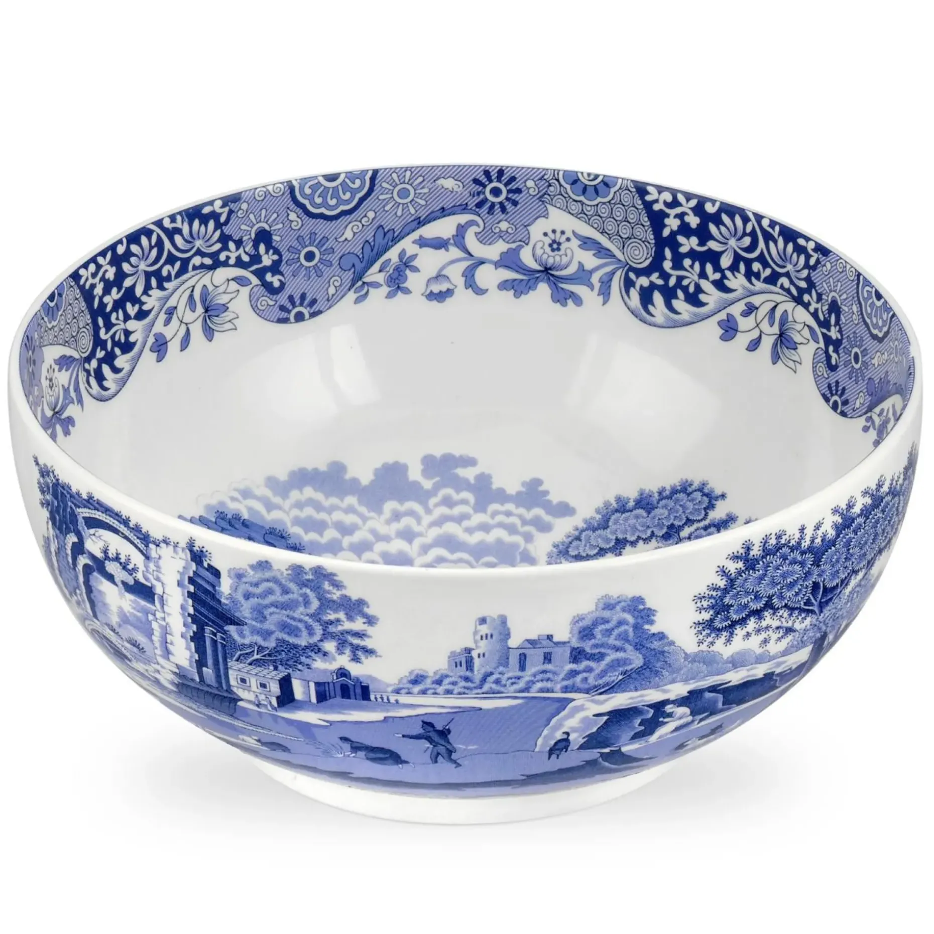 Blue Italian Skal Rund