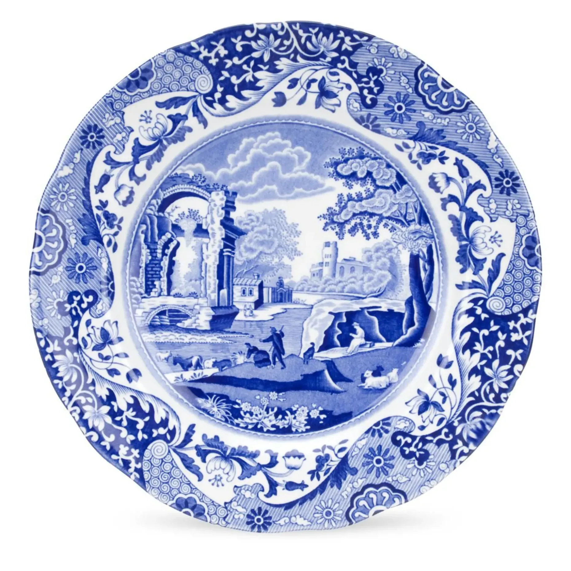Blue Italian Tallerken