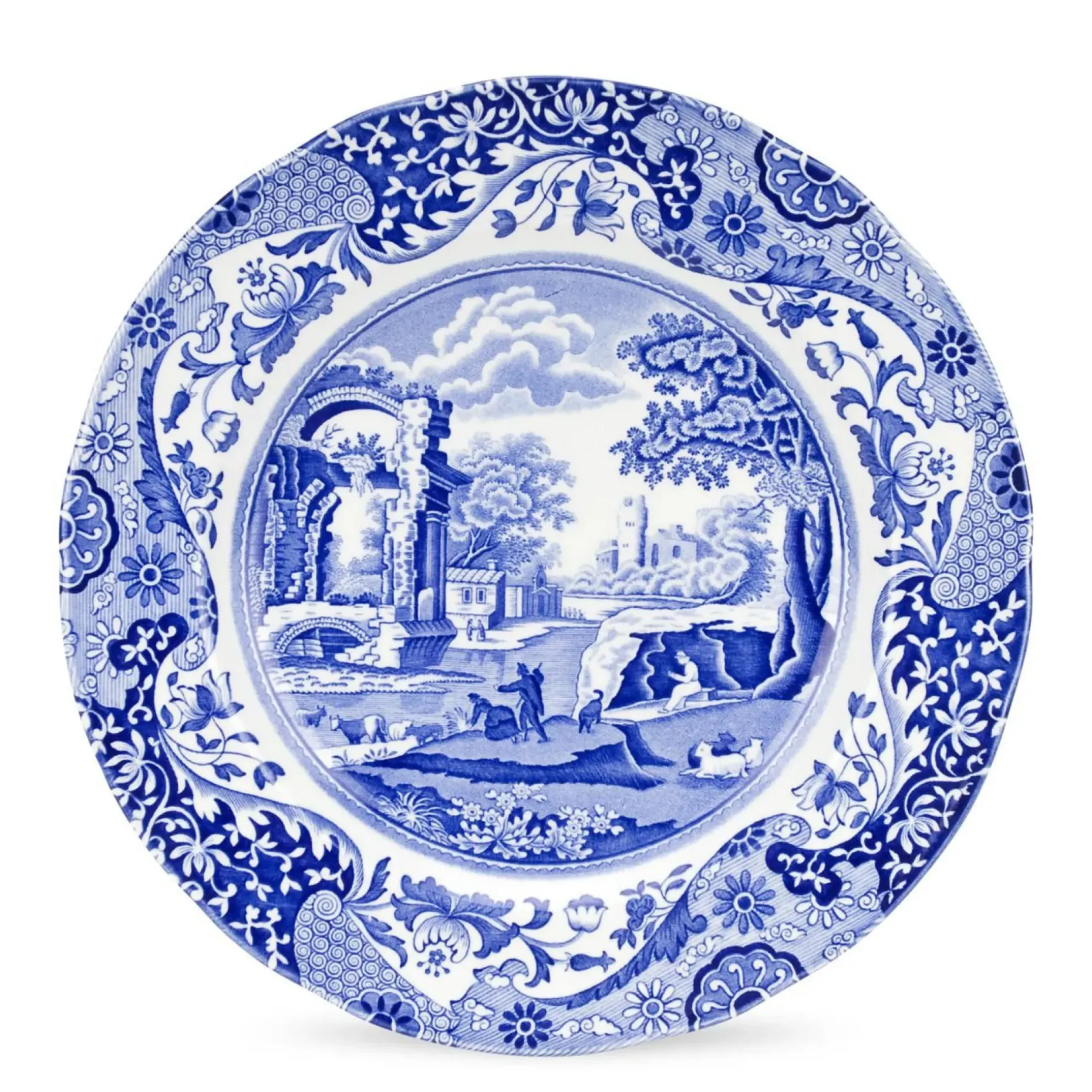 Blue Italian Tallerken