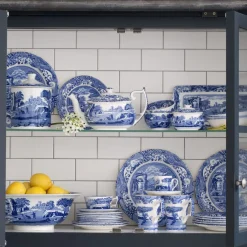Blue Italian Tekopp Med Skal