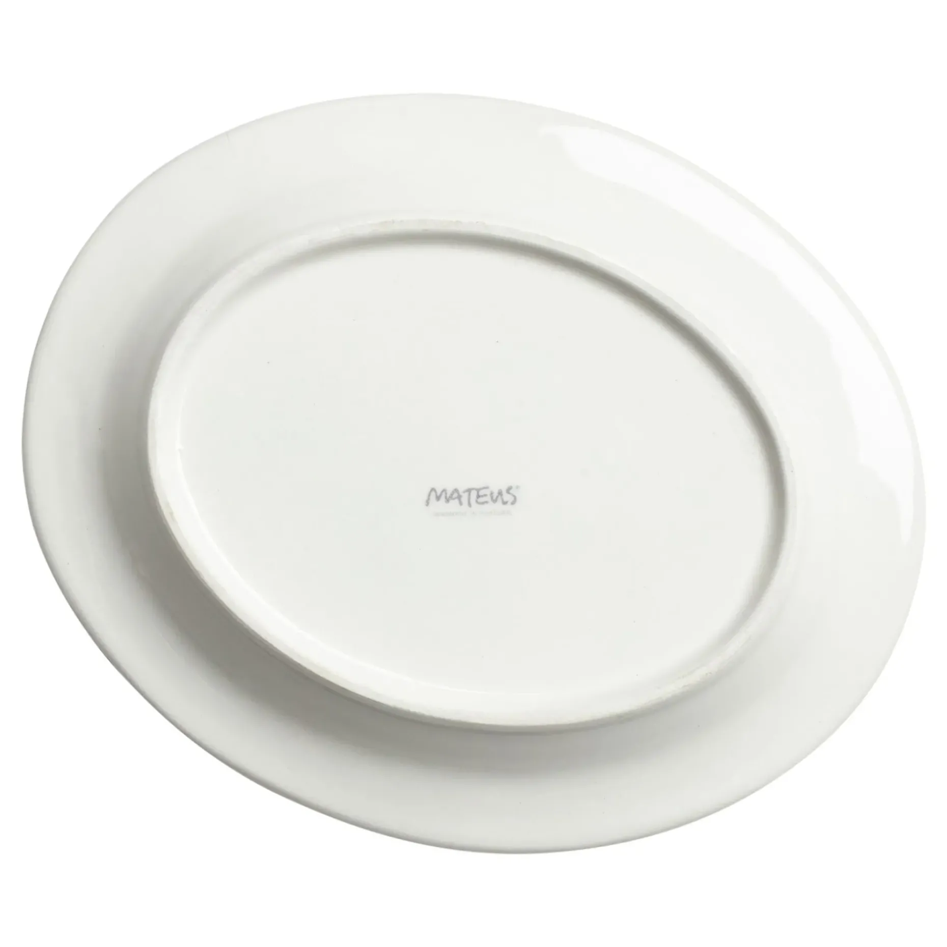 Bubbles Oval Tallerken 20 Cm