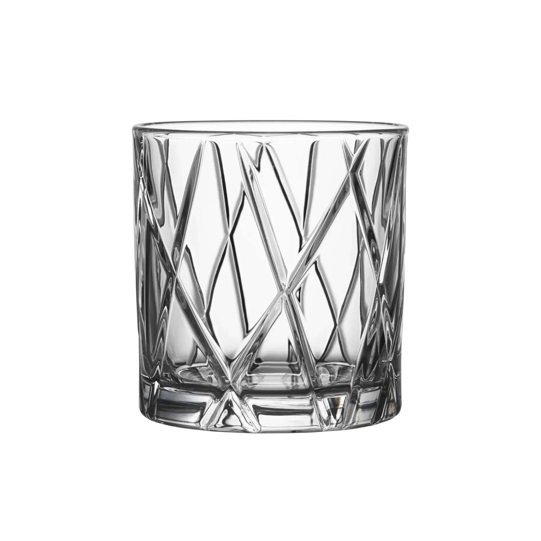 City Double Old Fashioned Glass 4-Pakk
