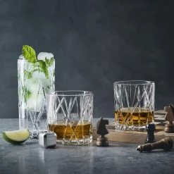 City Double Old Fashioned Glass 4-Pakk