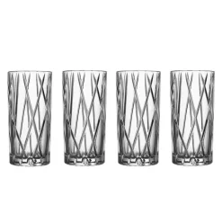 City High Ball Glass 4-Pakk