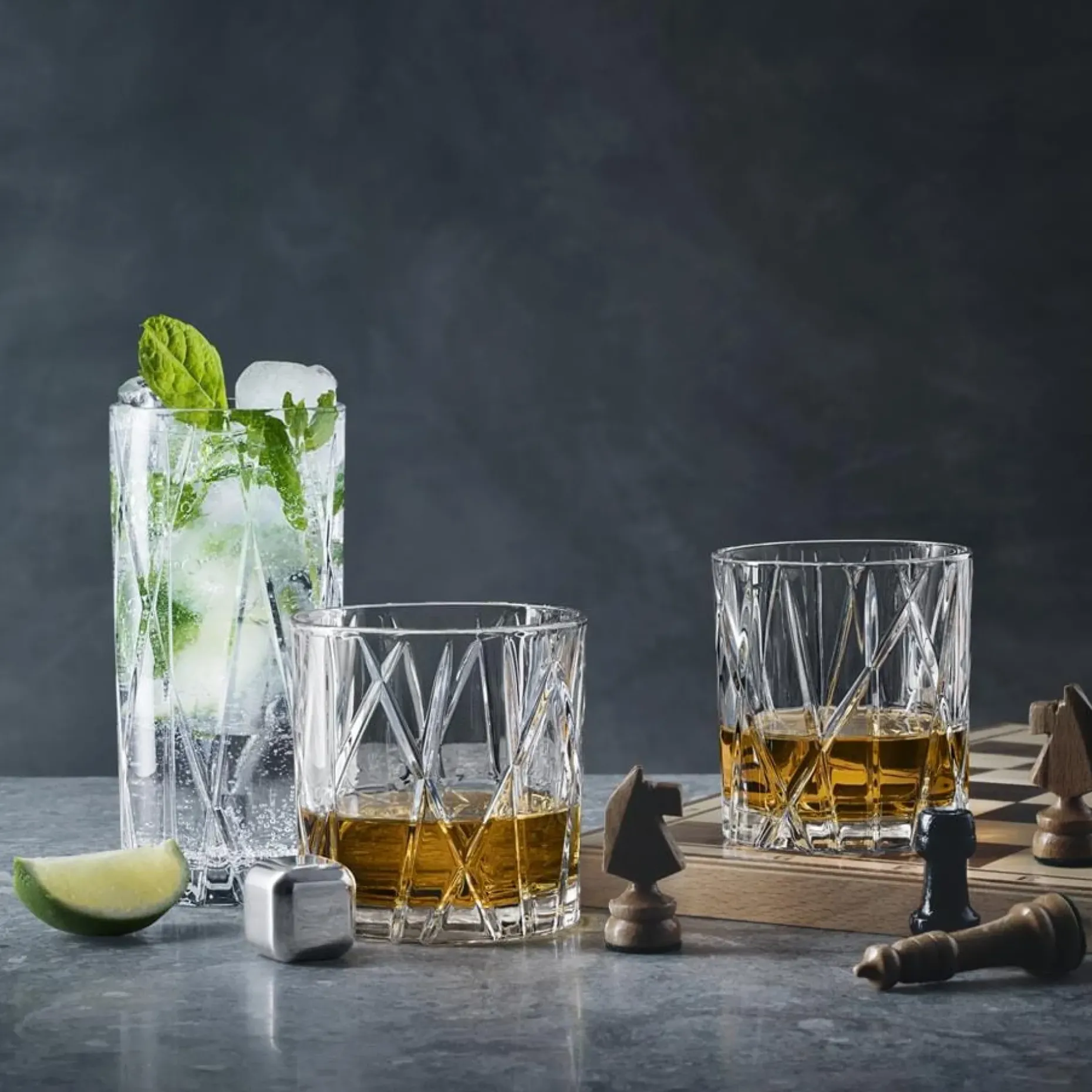 City High Ball Glass 4-Pakk