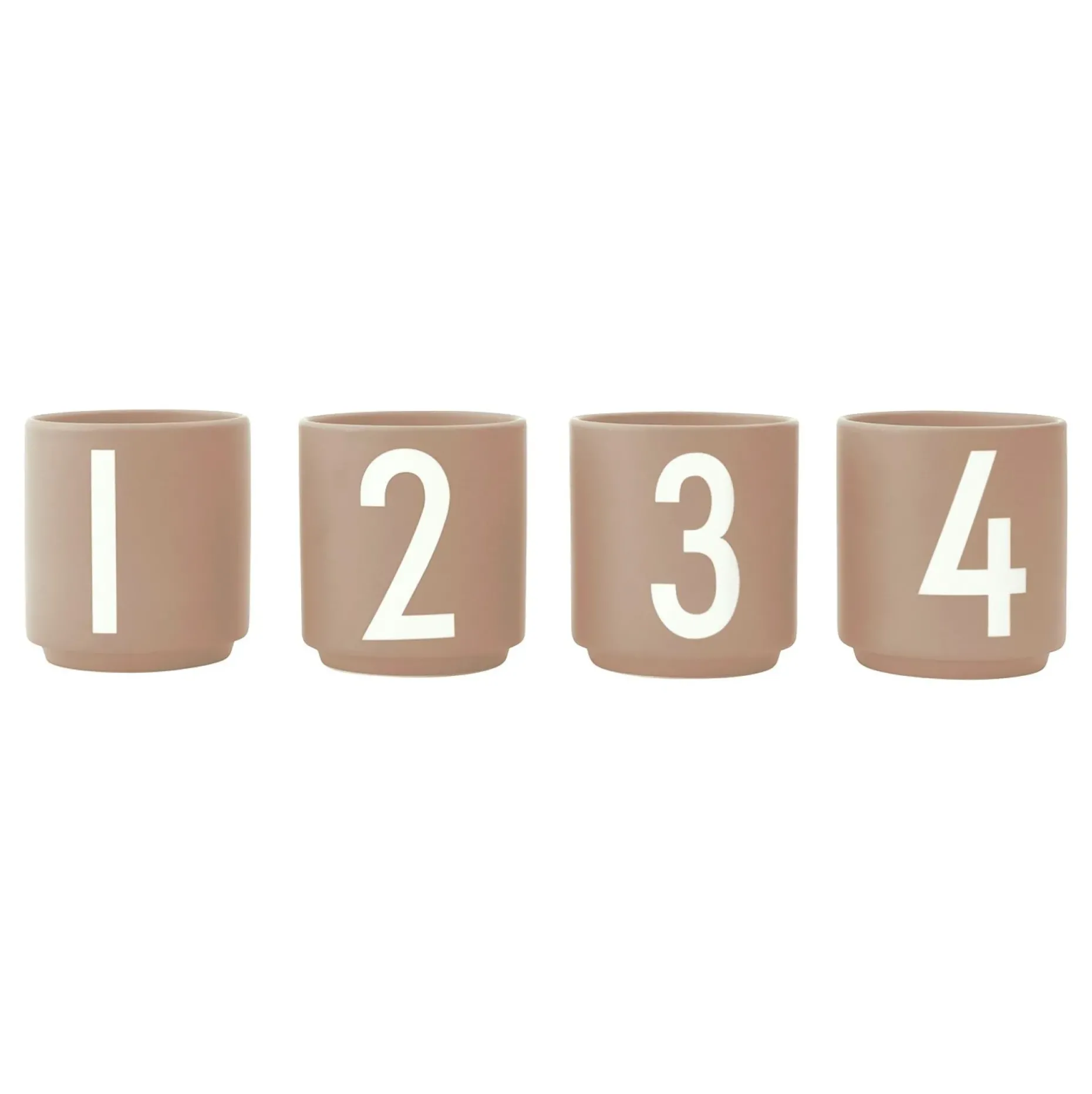 Design Letters Espressokopp 4-Pakn.