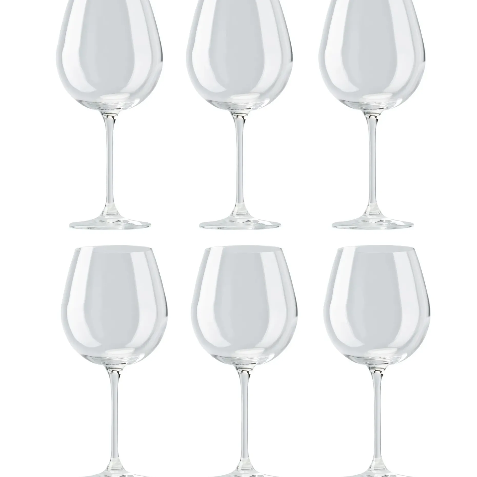 Divino Burgundy Rodvinsglass 63 Cl 6-Stk.