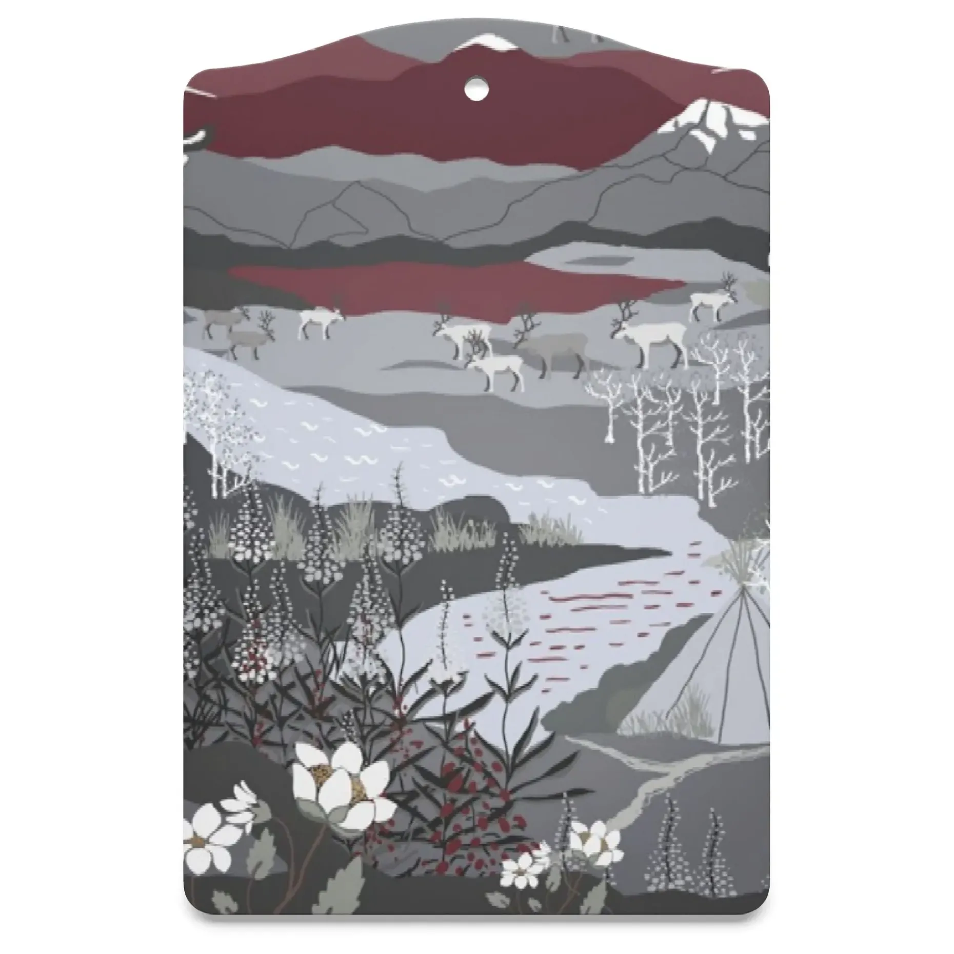 Fjallvandring Serveringsbrett 20 X 30 Cm