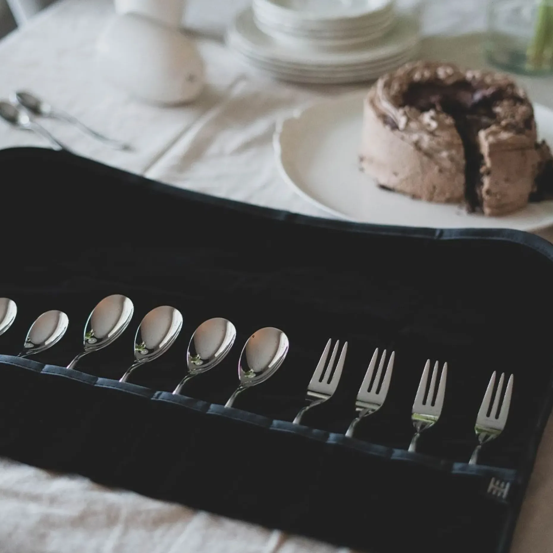 Hardanger Bestikkpose Til Dessertbestikk