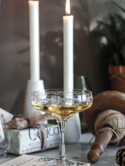 Julemorgen Champagneglass
