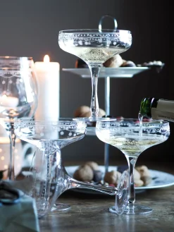 Julemorgen Champagneglass