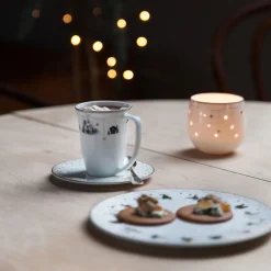 Julemorgen Kopp Og Fat 20 Cl