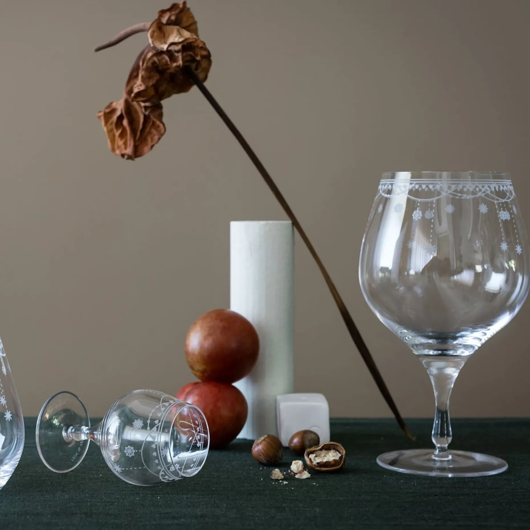 Julemorgen Ølglass