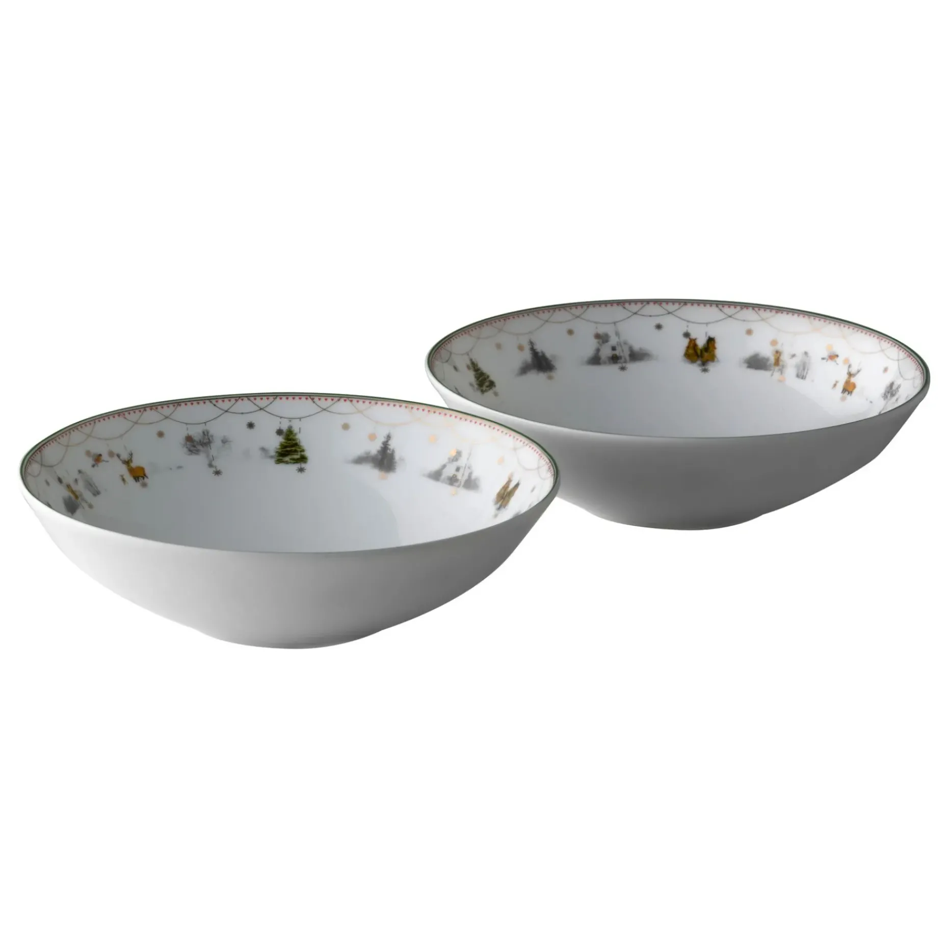 Julemorgen Liten Skal 2-Pakning O 16 Cm