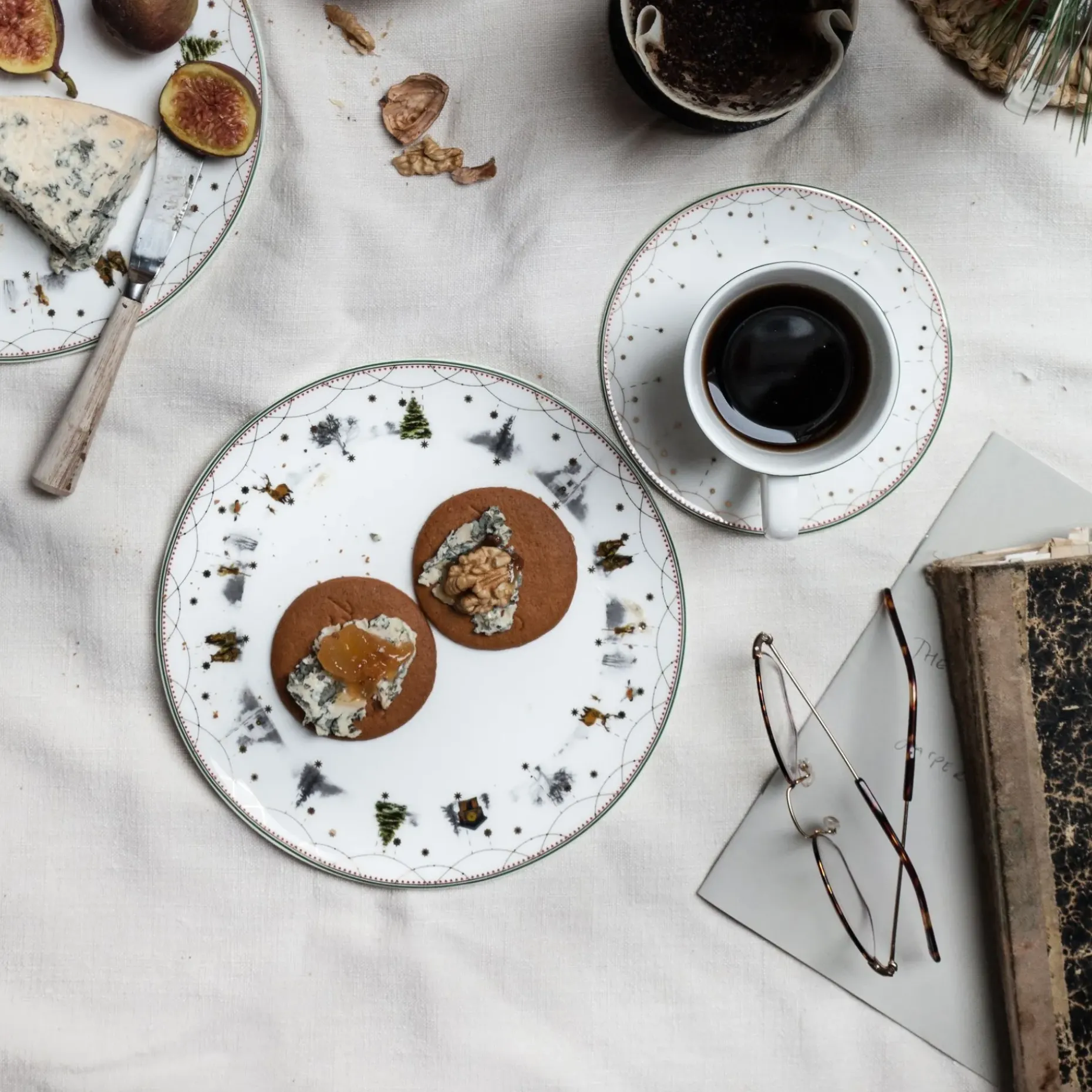 Julemorgen Tallerken