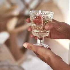 Kastehelmi Drikkeglass Pa Fot 26 Cl 4-Stk.