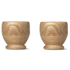 Kay Bojesen Eggeglass Eik, 2-Stk.
