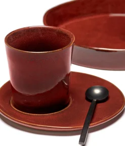 La Mere Skal Til Kaffekopp O14,5 Cm 2-Pakn.