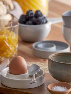 Lila Eggeglass Sett Med 2 Stk.