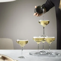 More Coupe Glass 4-Pakn.