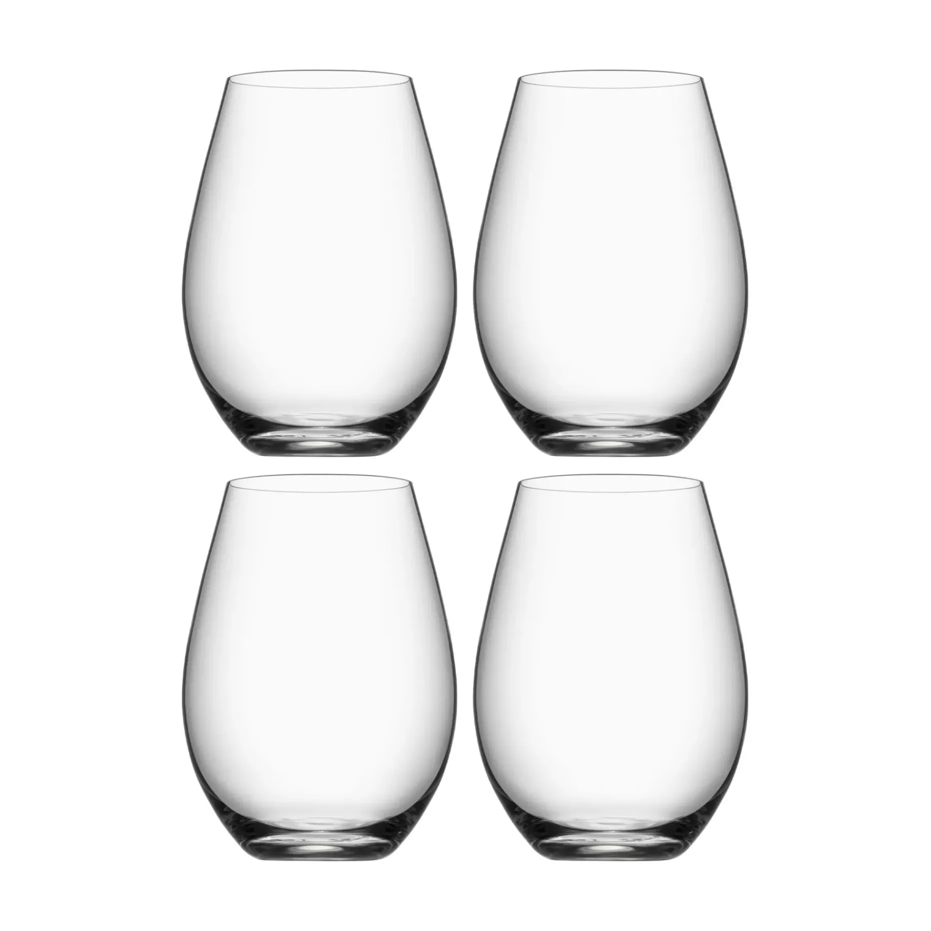 More Vannglass 4-Pakk