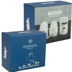 Mummitrollet Eggeglass 4 Deler