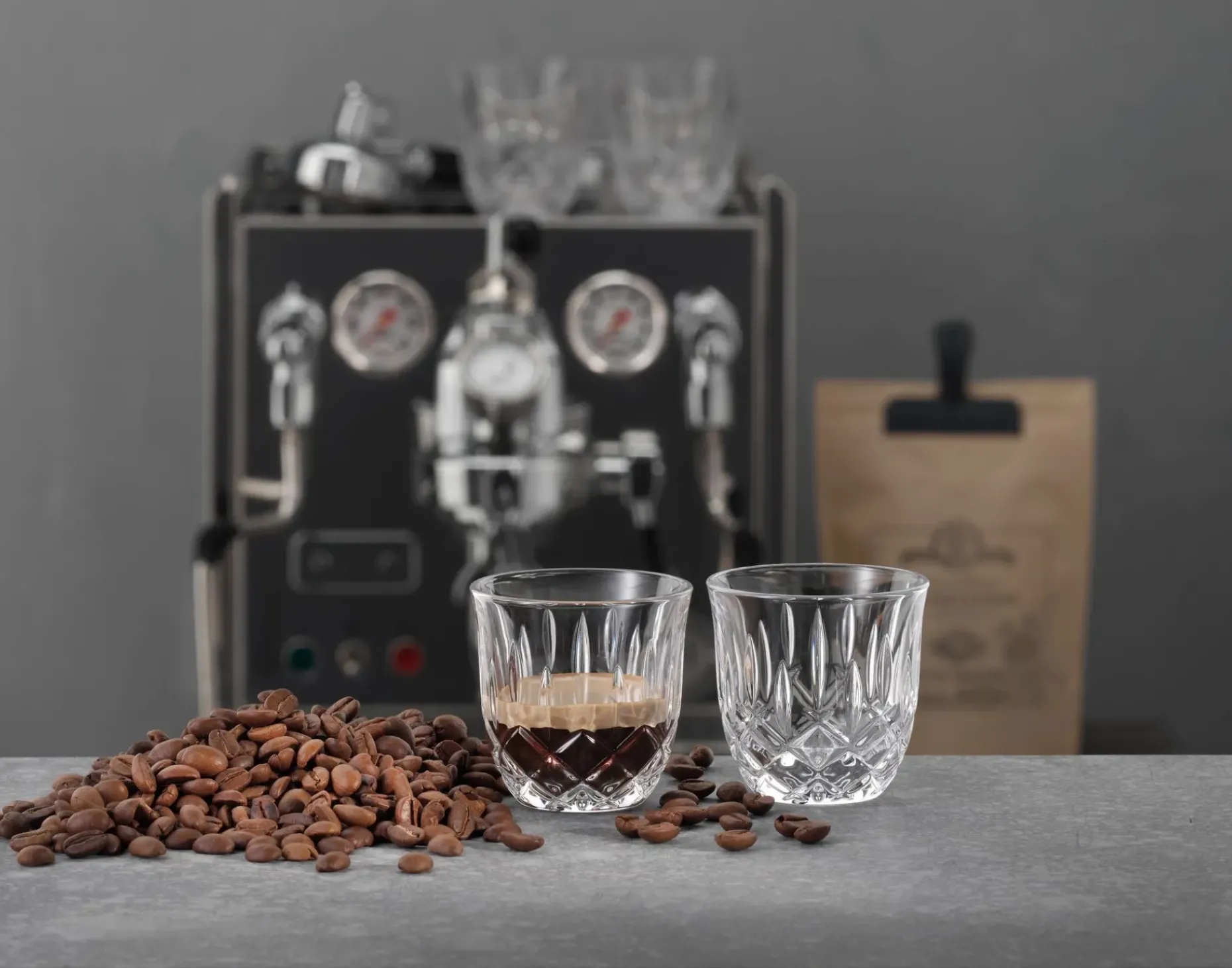 Noblesse Barista Espresso Glass 9 Cl 2-Pakning
