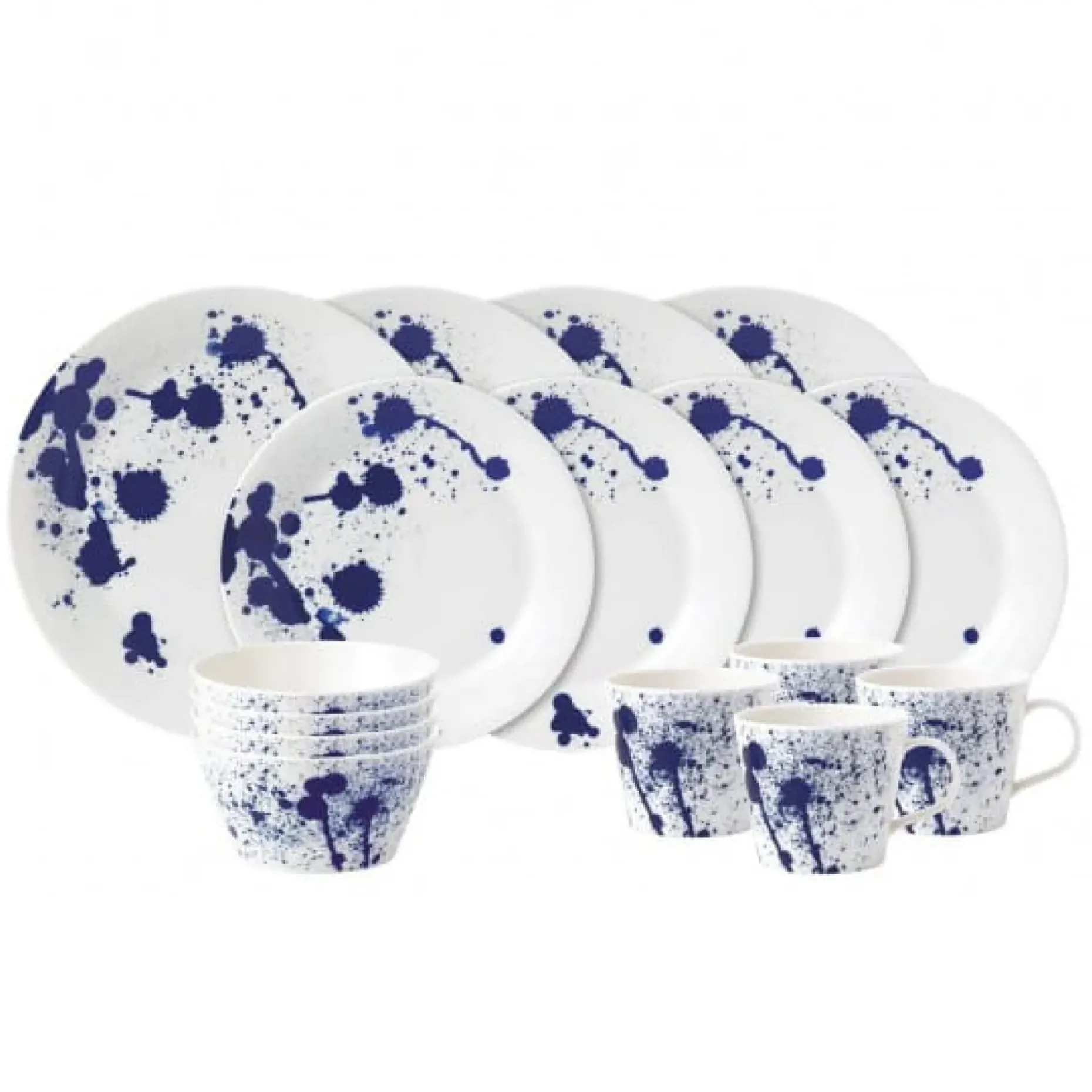Pacific Tallerken 16 Deler