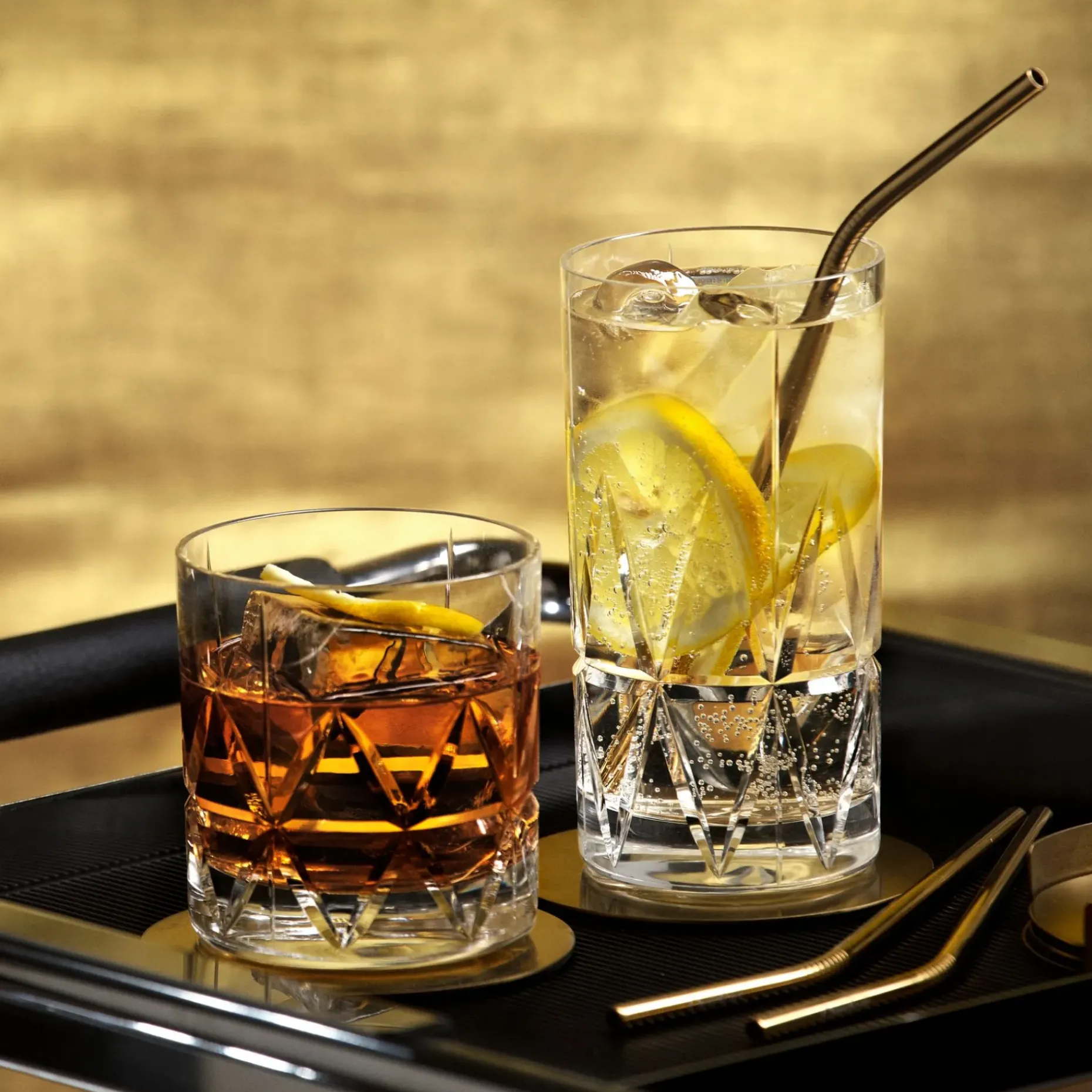 Peak Old Fashioned Glass 4-Stk.
