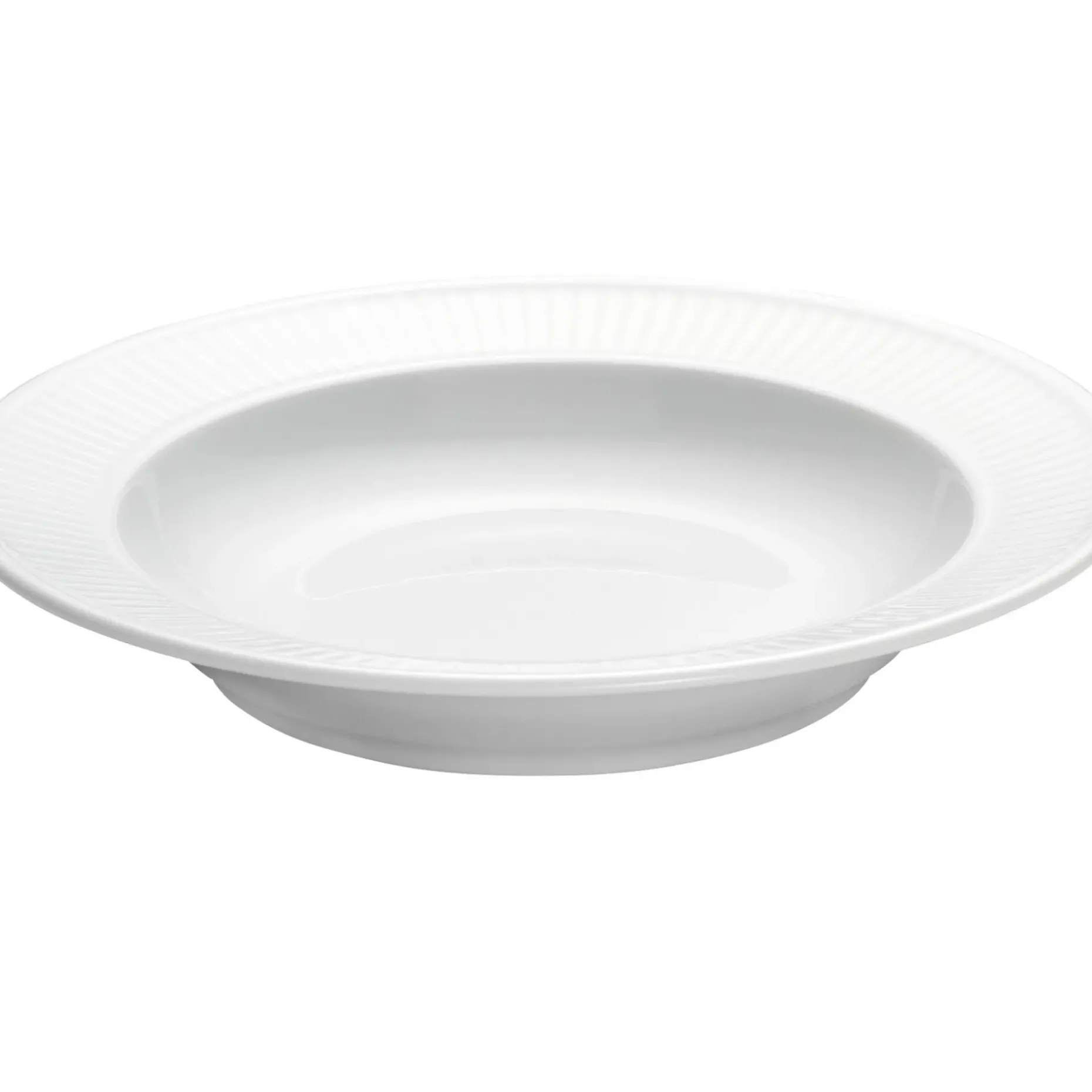 Plisse Dyp Tallerken O 22Cm