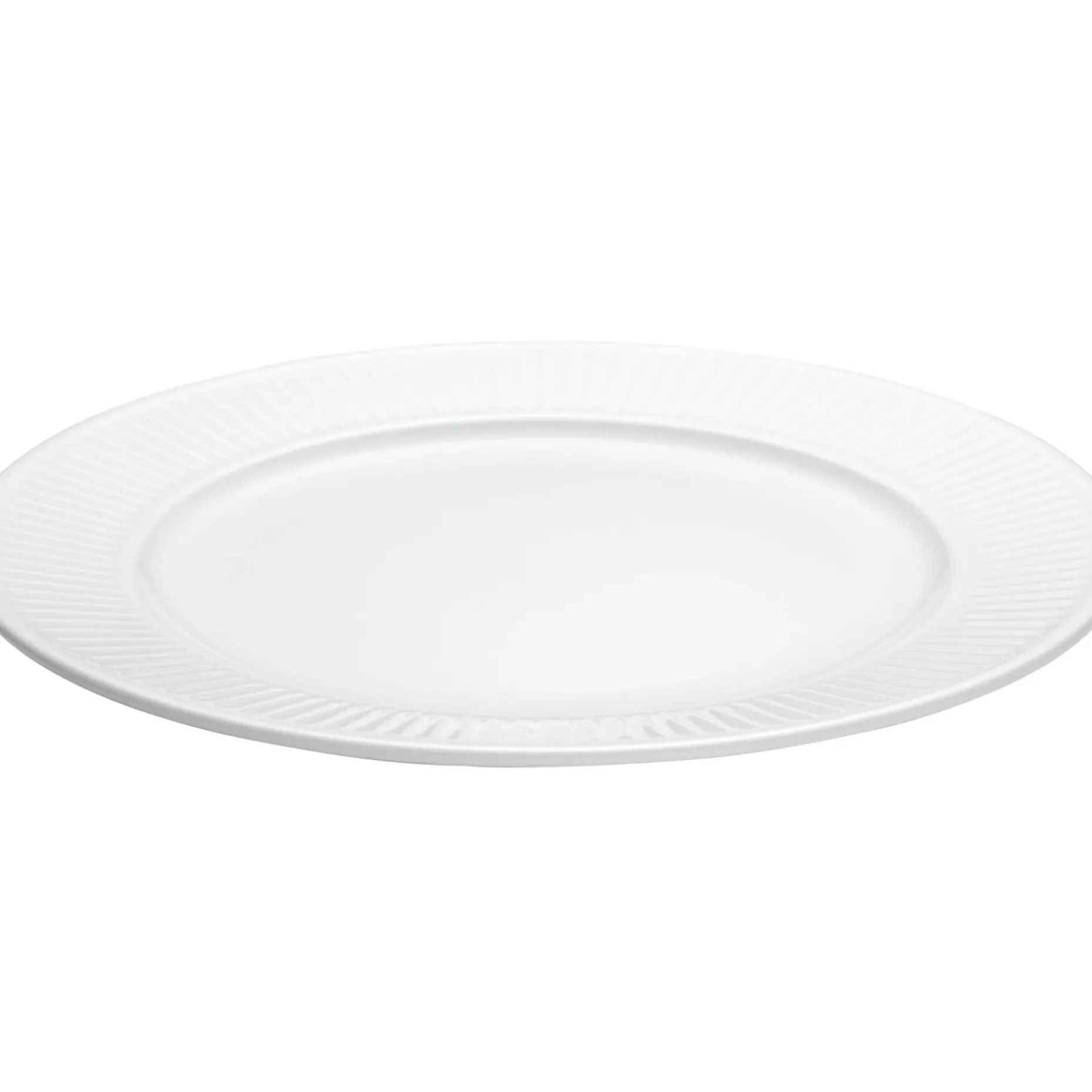 Plisse Tallerken O 28 Cm