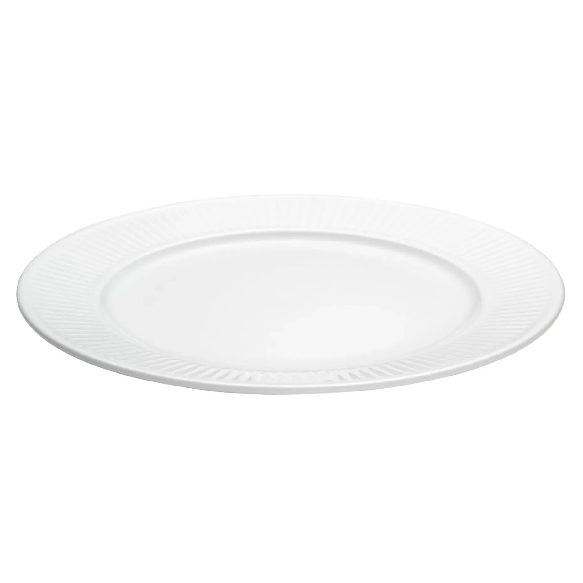 Plisse Tallerken O 22 Cm