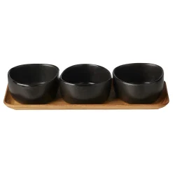 Raw Organic Skalsett Med Trebrett