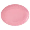 Rhombe Ovalt Serveringsfat 21,5 X 28,5 Cm