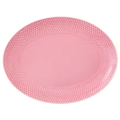 Rhombe Ovalt Serveringsfat 21,5 X 28,5 Cm
