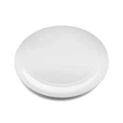 Rhombe Ovalt Serveringsfat 35X26,5 Cm