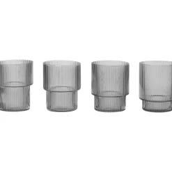 Ripple Glass 4-Pakn.