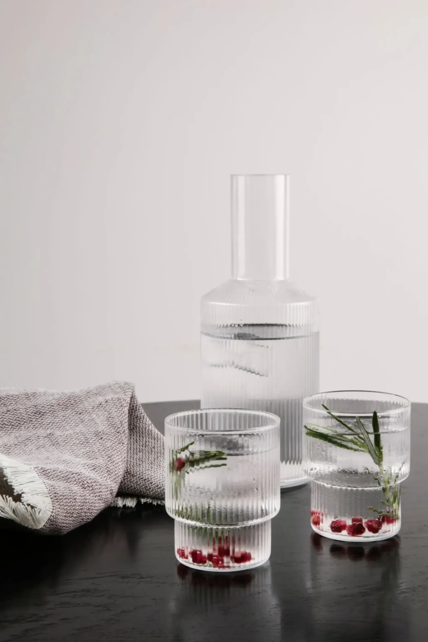 Ripple Glass 4-Pakn.