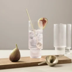 Ripple Long Drink Glass 4-Pakk