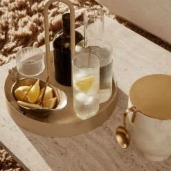 Ripple Long Drink Glass 4-Pakk