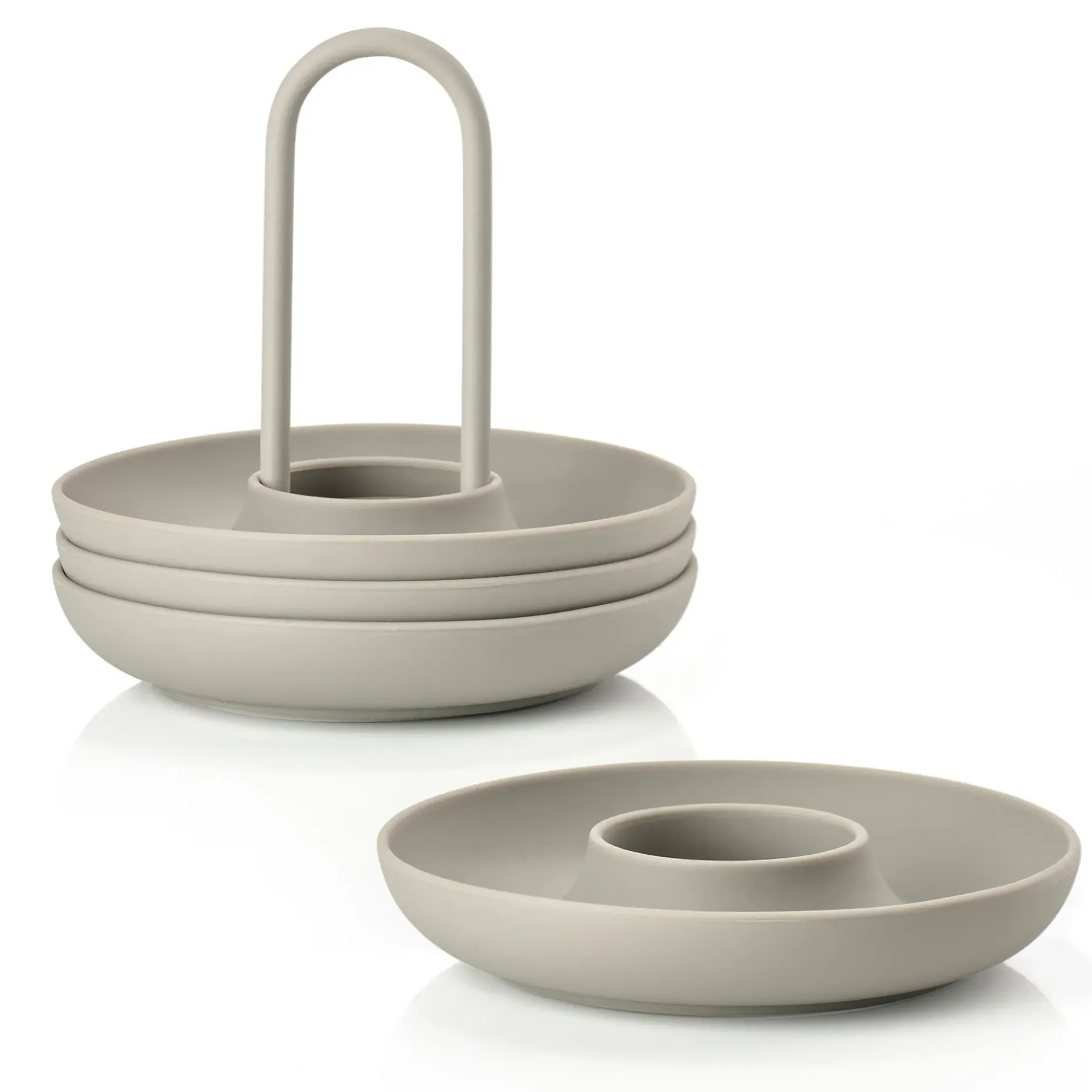 Singles Eggeglass Med Beholder