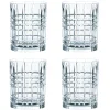 Square Whiskyglass 34 Cl 4-Stk.