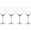 Style Burgundy Rodvinsglass 4-Pakning