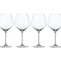 Style Burgundy Rodvinsglass 4-Pakning